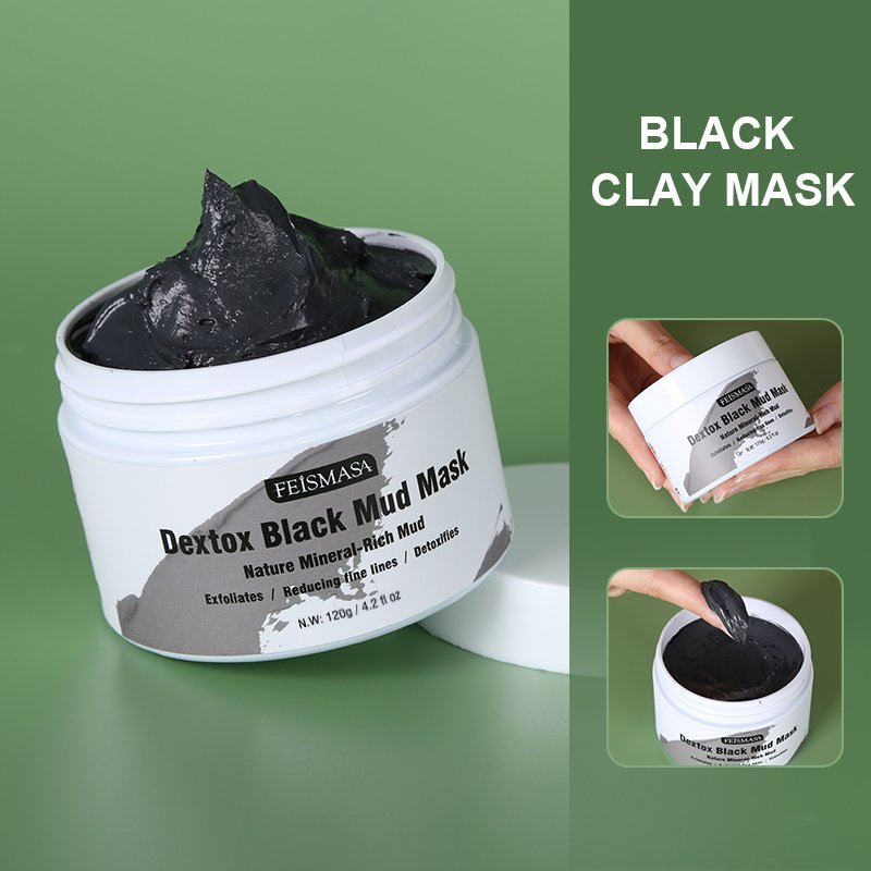Logo Clay Powder Face Skin Mask Vitamin C  Mud Mask for Deep Cleansing Minimize Pores Moisturizing Clay Mask thumbnail 18